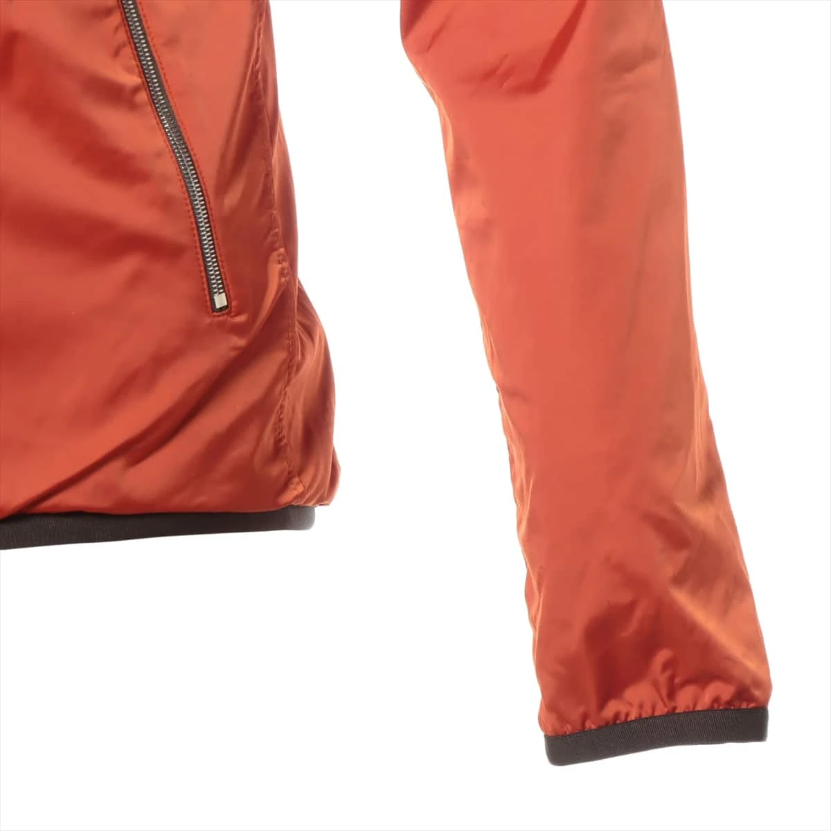 エルメス ナイロン×ポリウレタン コーチジャケット M メンズ