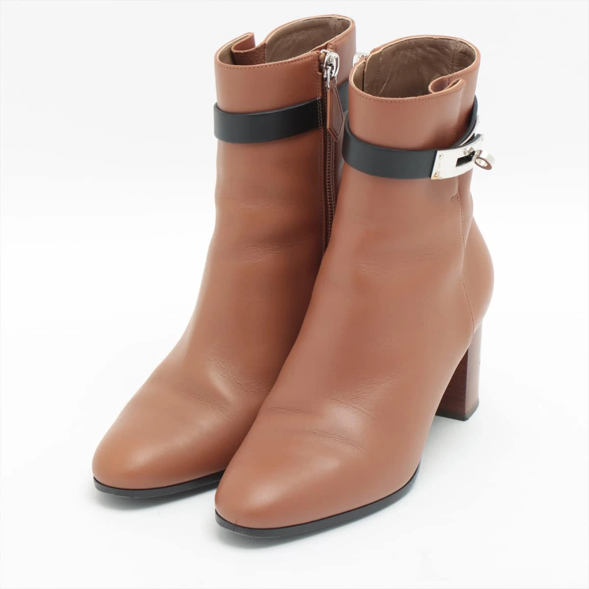 【美品】エルメス サンジェルマン ショートブーツ 名東】【HERMES】エルメス サンジェルマン ショートブーツ