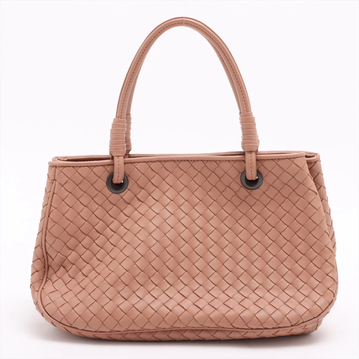 ボッテガヴェネタ　イントレチャートレザーハンドバック ボッテガヴェネタ イントレチャート レザー ハンドバッグ ピンク