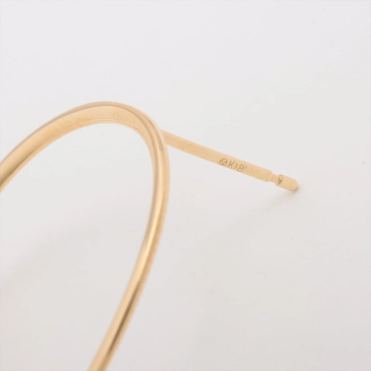 ヴァンドーム青山 ピアス K18(YG) 総2.4g キャッチブランド刻印なし