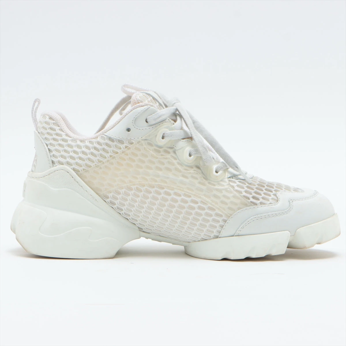 ディオール メッシュ スニーカー 37 1/2 レディース ホワイト ZZ012069