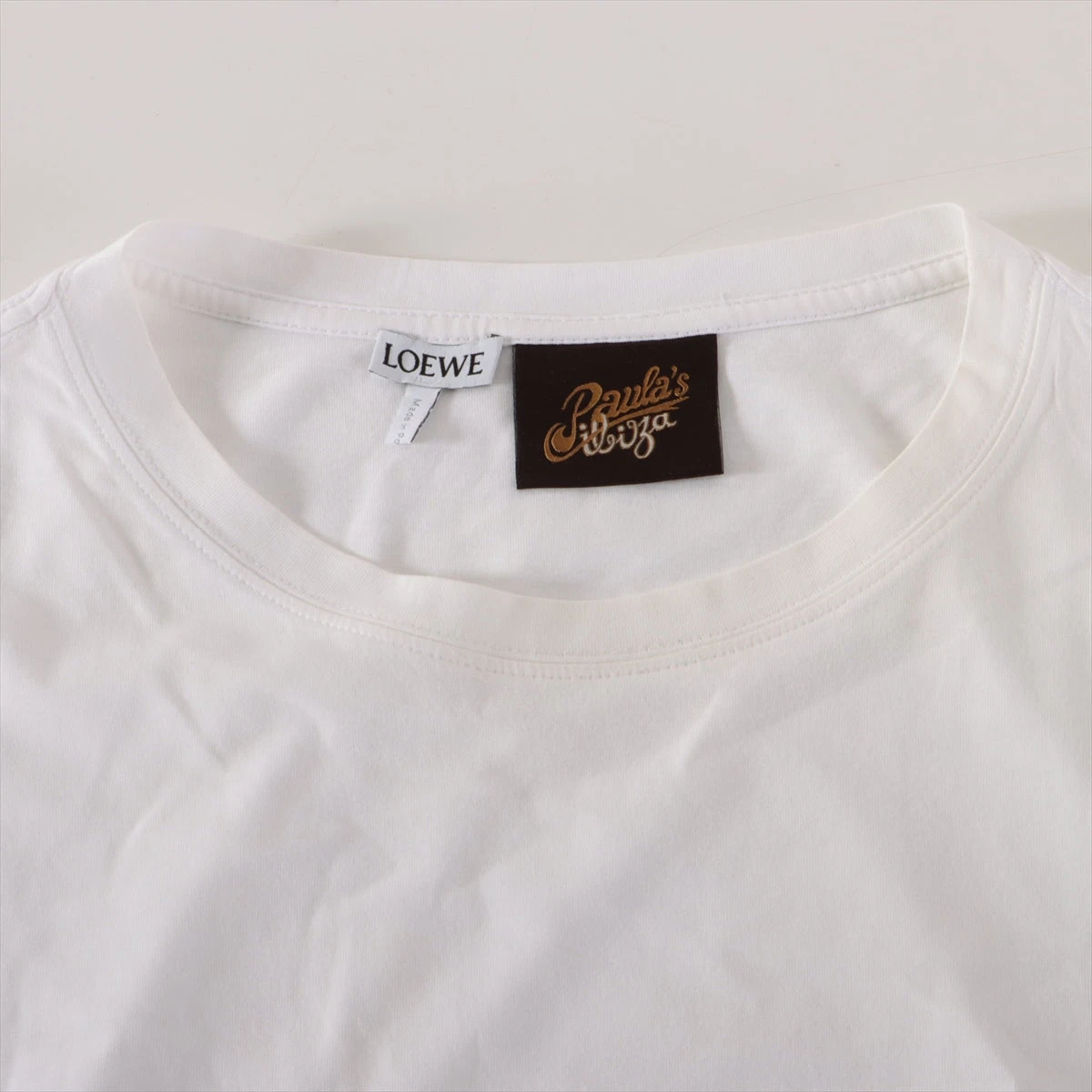 LOEWE パウラズイビザ　レディース　Tシャツ お買い得アイテム】パウラズイビザ ロゴプリントTシャツ | LOEWE