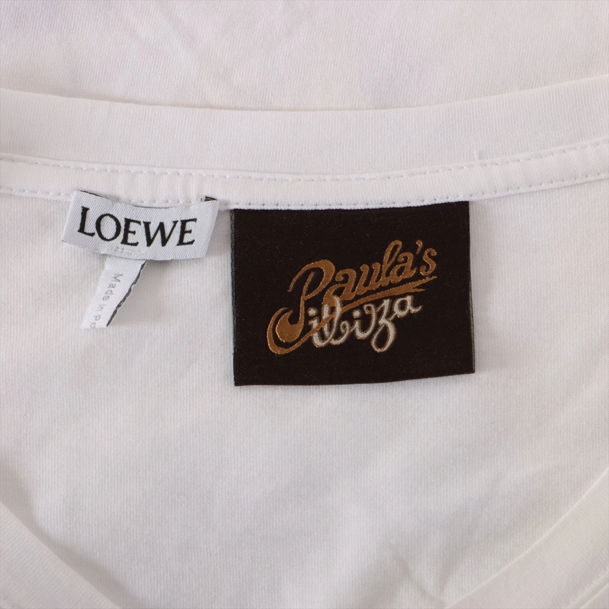 ロエベ×パウラズイビザ 20SS コットン Tシャツ L レディース