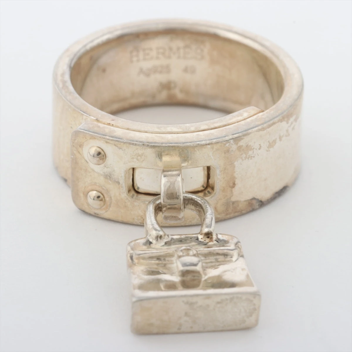 エルメス ケリー リング 925 11.3g シルバー A1387887｜中古