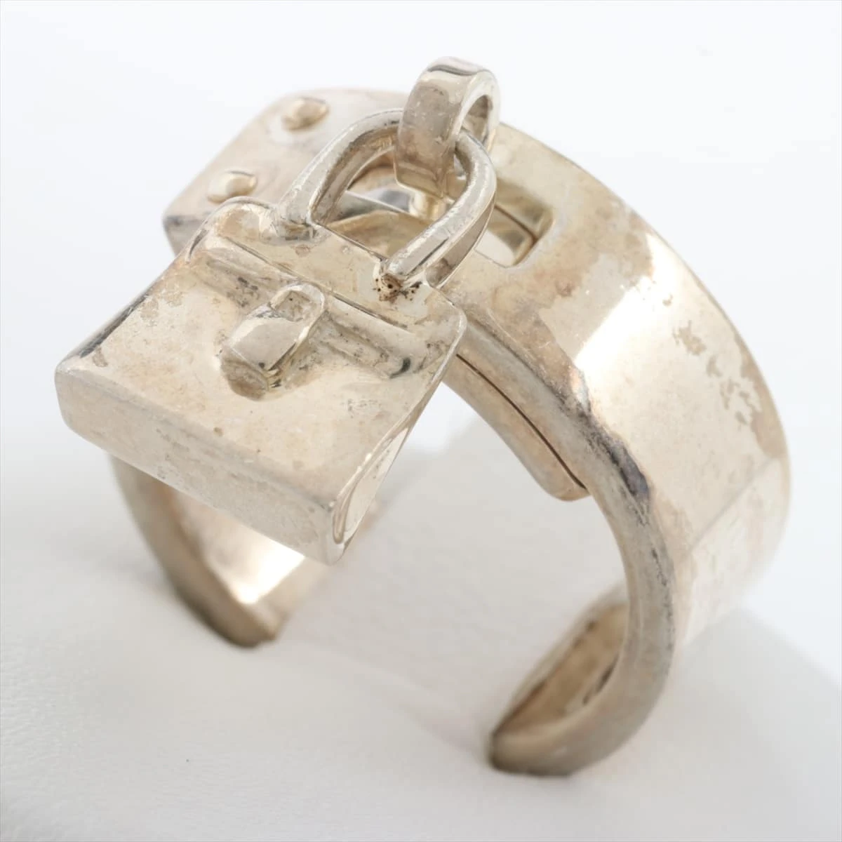 エルメス ケリー リング 925 11.3g シルバー A1387887｜中古