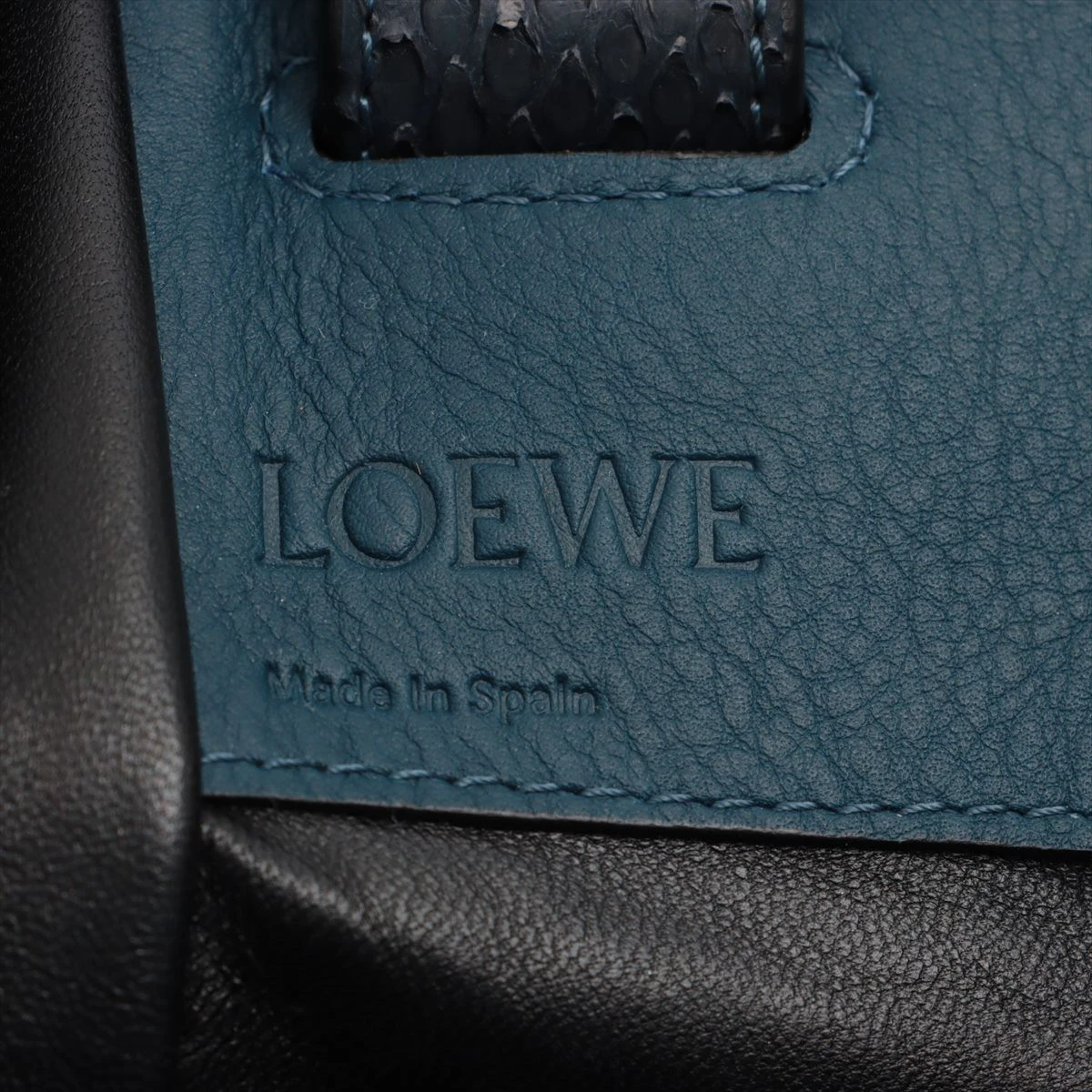 希少⭐️ロエベLOEWE パイソンブルー2way