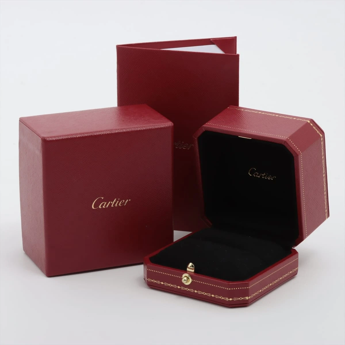 カルティエ⭐︎キャンドル⭐︎箱付き カルティエ クラッシュ ドゥ カルティエ MM リング 750(PG) 10.5