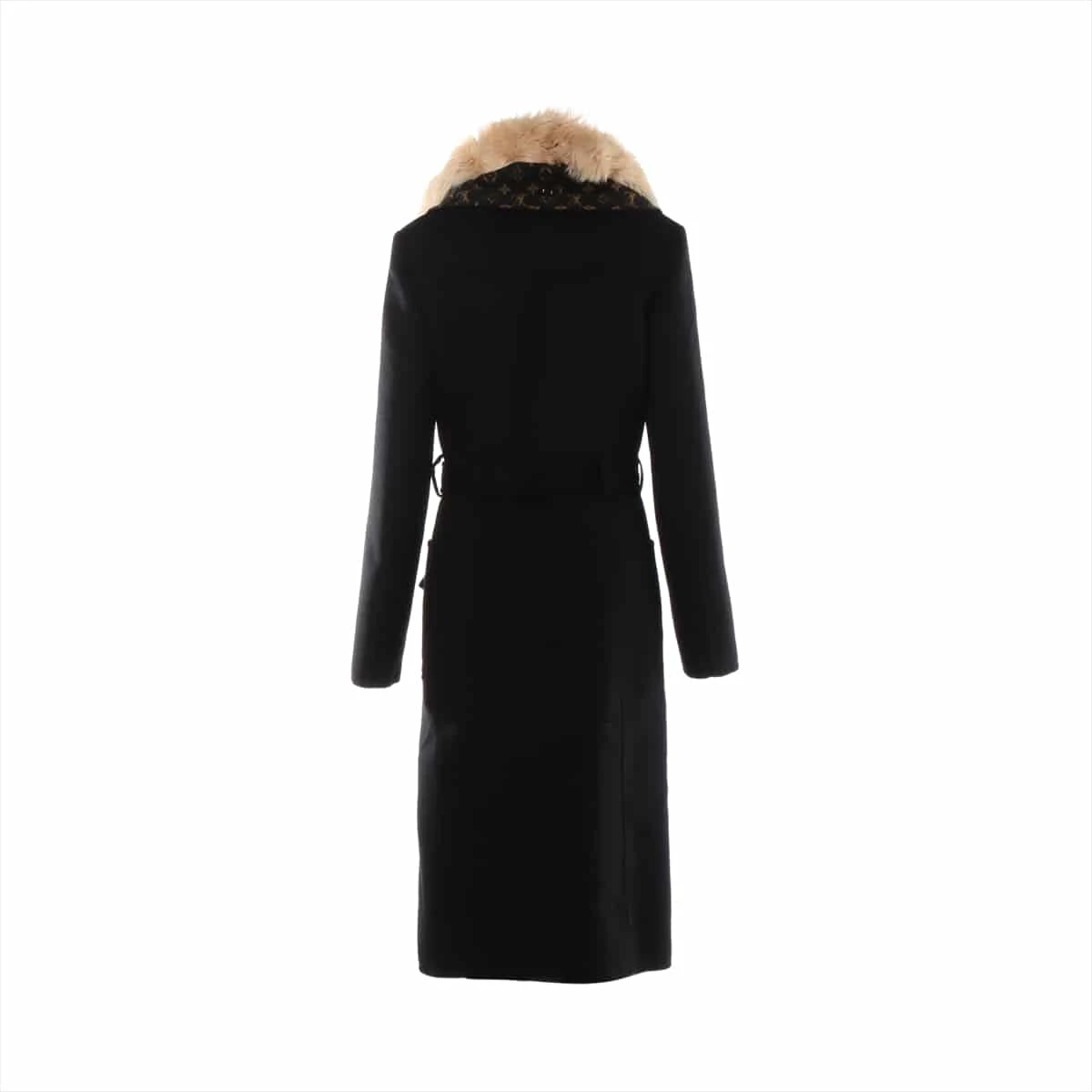 ルイ・ヴィトン LOUIS VUITTON ファーガウンコート FJMA83QWE ブラック  