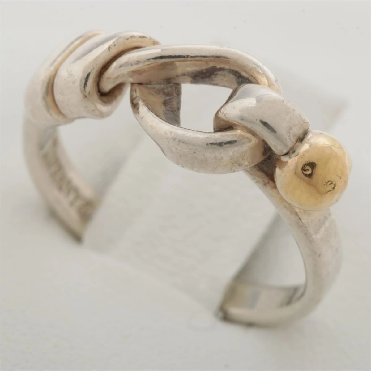 ヴィンテージティファニー コンビ フックアンドアイ リング 18K ヴィンテージティファニー コンビ フックアンドアイ リング 18K