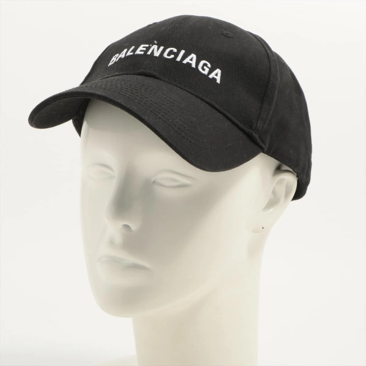 バレンシアガ キャップ ロゴ ブラック 帽子 L 58 BALENCIAGA BAG - 本物 バレンシアガ BALENCIAGA ロゴ キャップ