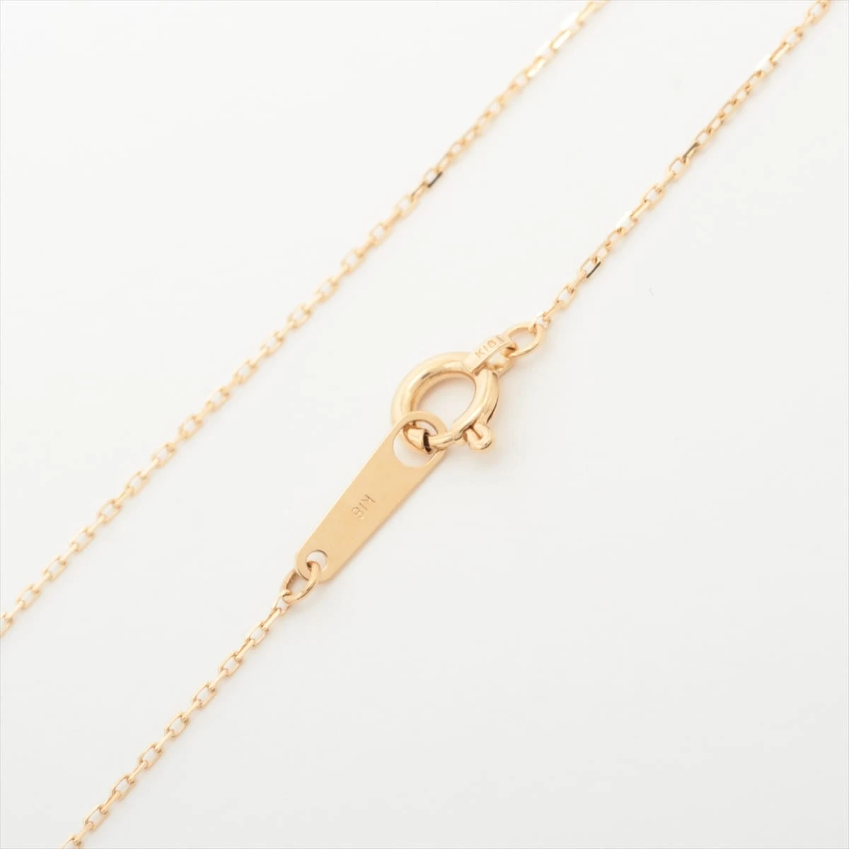 ヴァンドーム青山 ダイヤ シェル ネックレス K18(YG) 1.7g 数量限定品