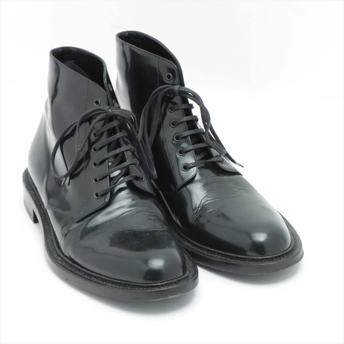 サンローランパリ レザー ブーツ 42 メンズ ブラック 315311 A1826235