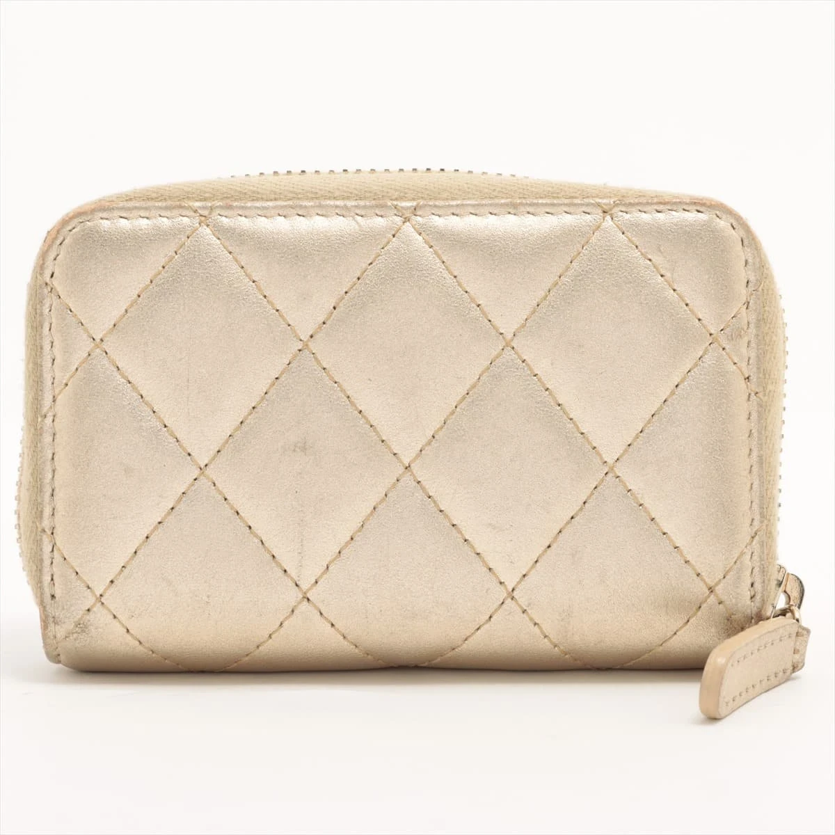 CHANEL マトラッセ ラムスキン コインケース 美品