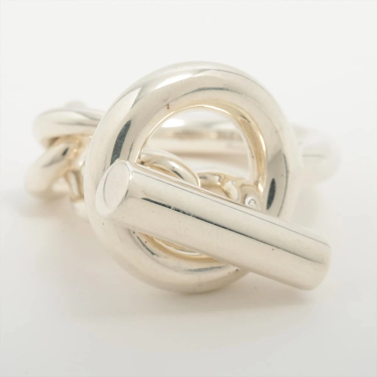 エルメス クロワゼット リング 53 925 14.2g シルバー A1835118