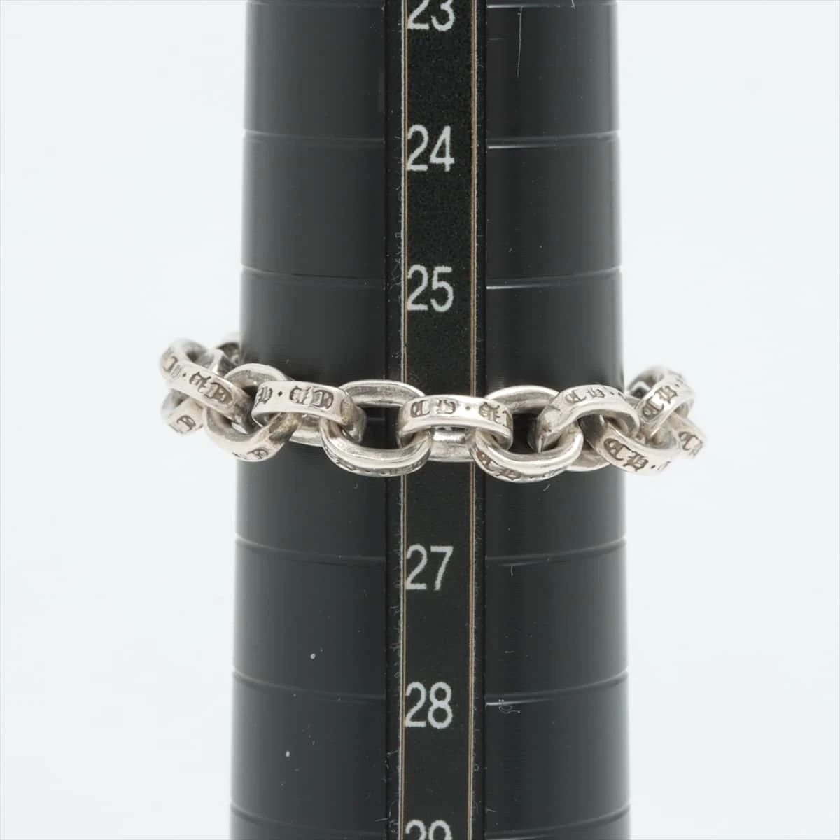 クロムハーツ ペーパーチェーン リング 925 5.5g A1837553｜中古