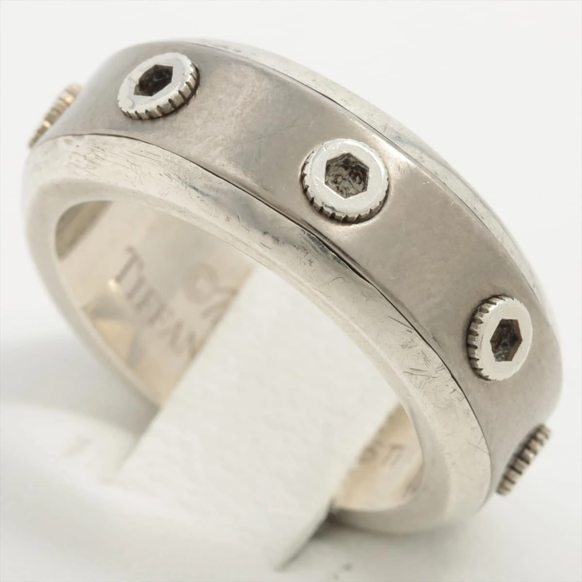 ティファニー パロマピカソ リング 925×チタン 8.1g シルバー