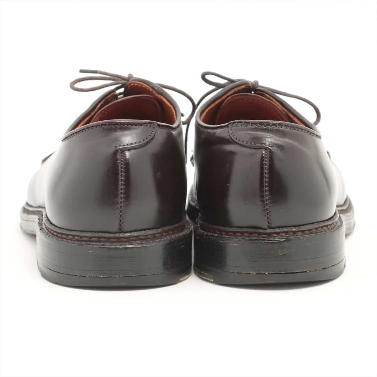 オールデン レザー 7 1/2 ブラウン メンズ ドレスシューズ Alden