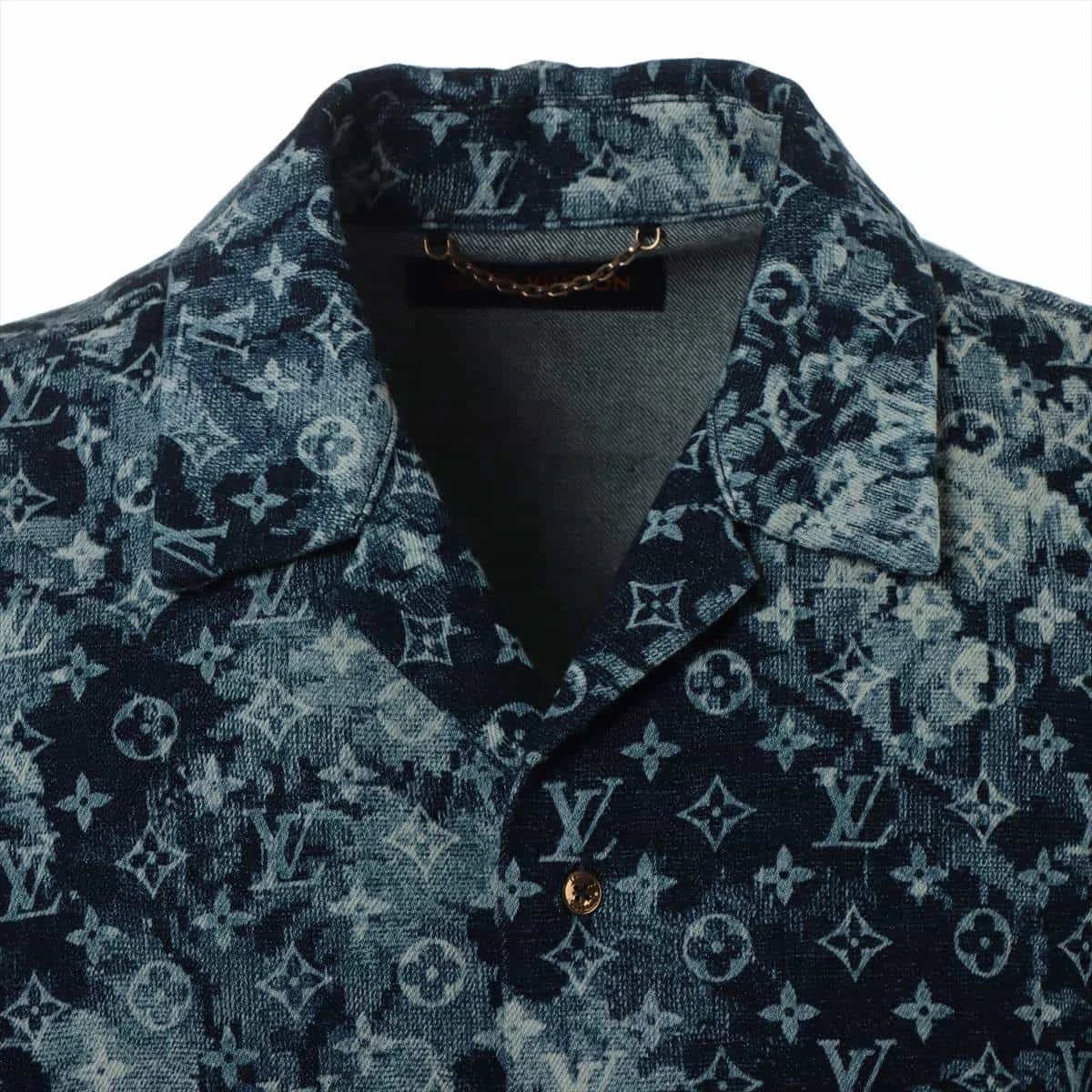 【極美品】ルイヴィトン　21SS ハワイアン タペストリー モノグラムシャツ 美品】LOUIS VUITTON ルイ ヴィトン ハワイアン タペストリー
