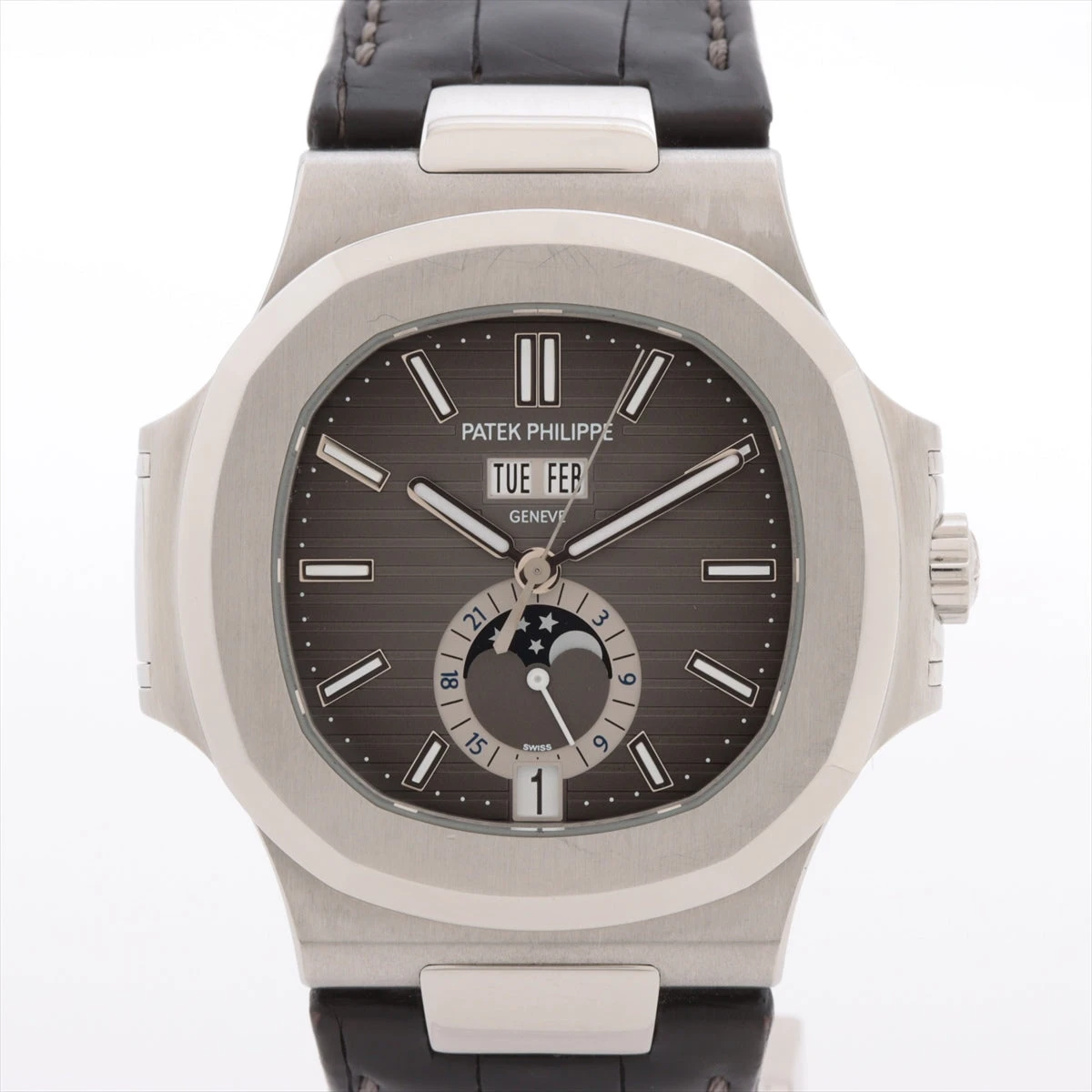 パテックフィリップ ノーチラス 5726A-001 5716316/4632626 SS×革 AT