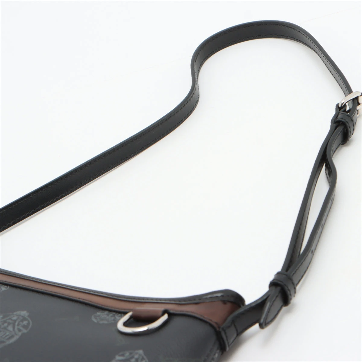 ベルルッティ エスカパード PVC×レザー ショルダーバッグ