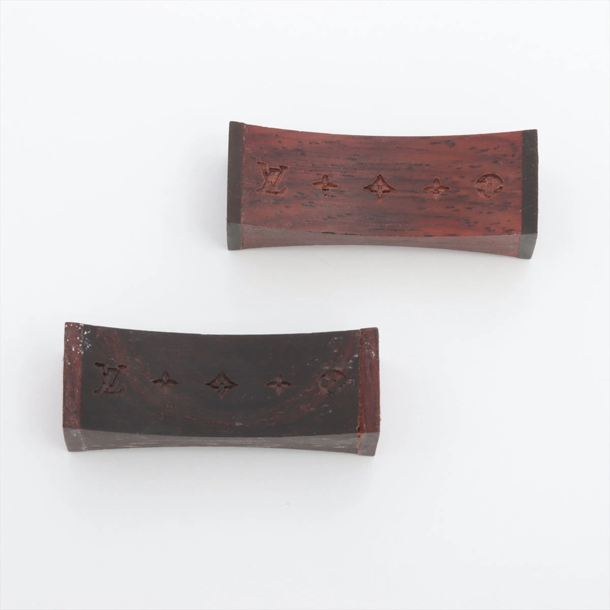 ヴィトン 箸 ウッド ブラウン 箸2膳＆箸置き2つセット A1392018｜中古