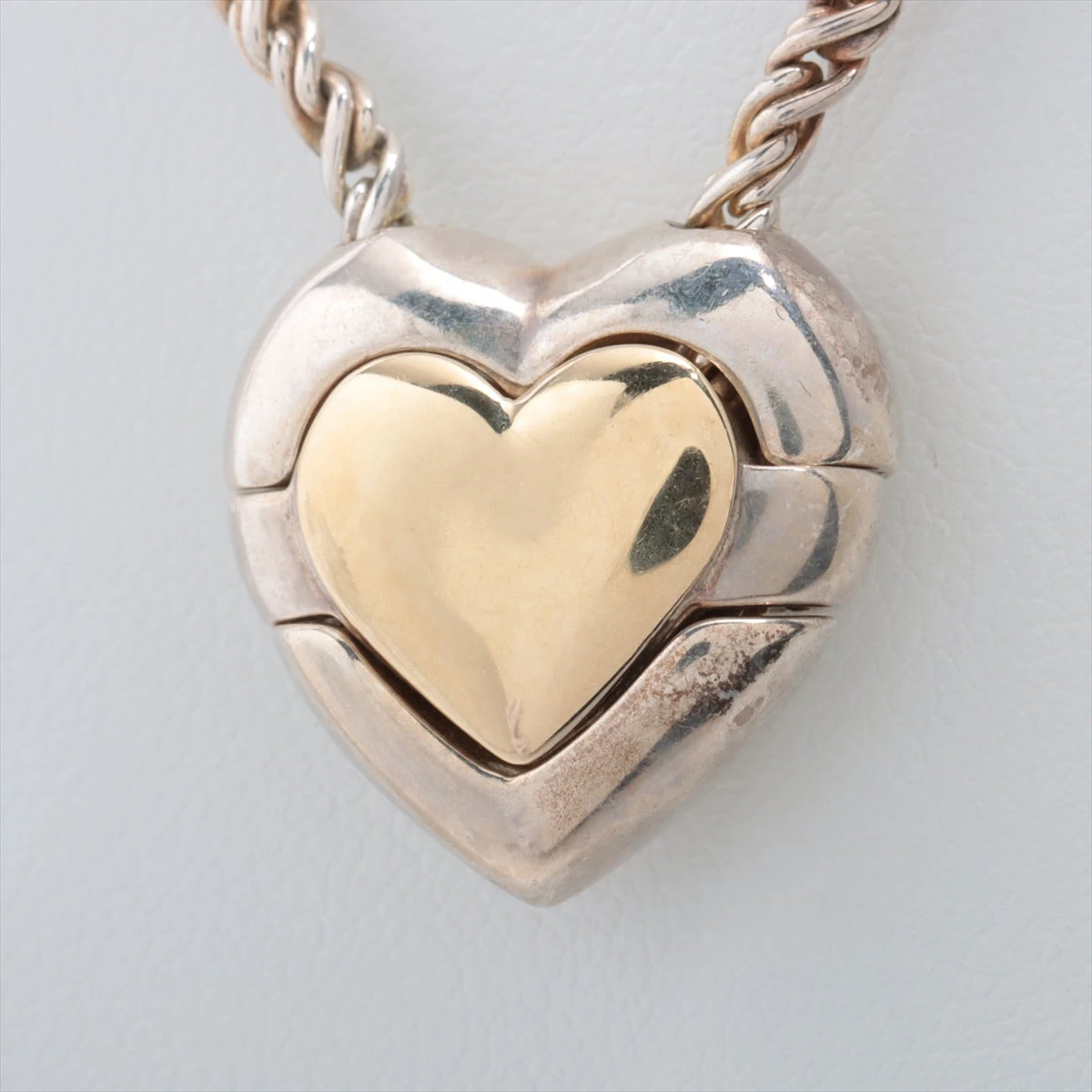 【美品】希少 ティファニー ハート ダブルロープ ネックレス シルバー925 TIFFANY&Co.】ティファニー ダブルハート ツイストロープ