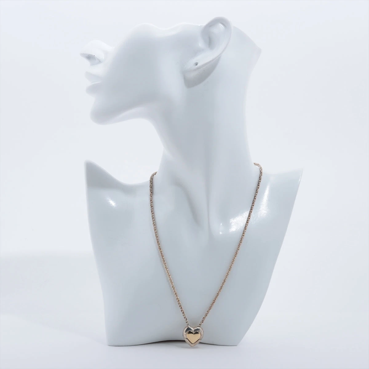 【美品】希少 ティファニー ハート ダブルロープ ネックレス シルバー925 TIFFANY&Co. ティファニー ダブル ハート ロープ ネックレス 925