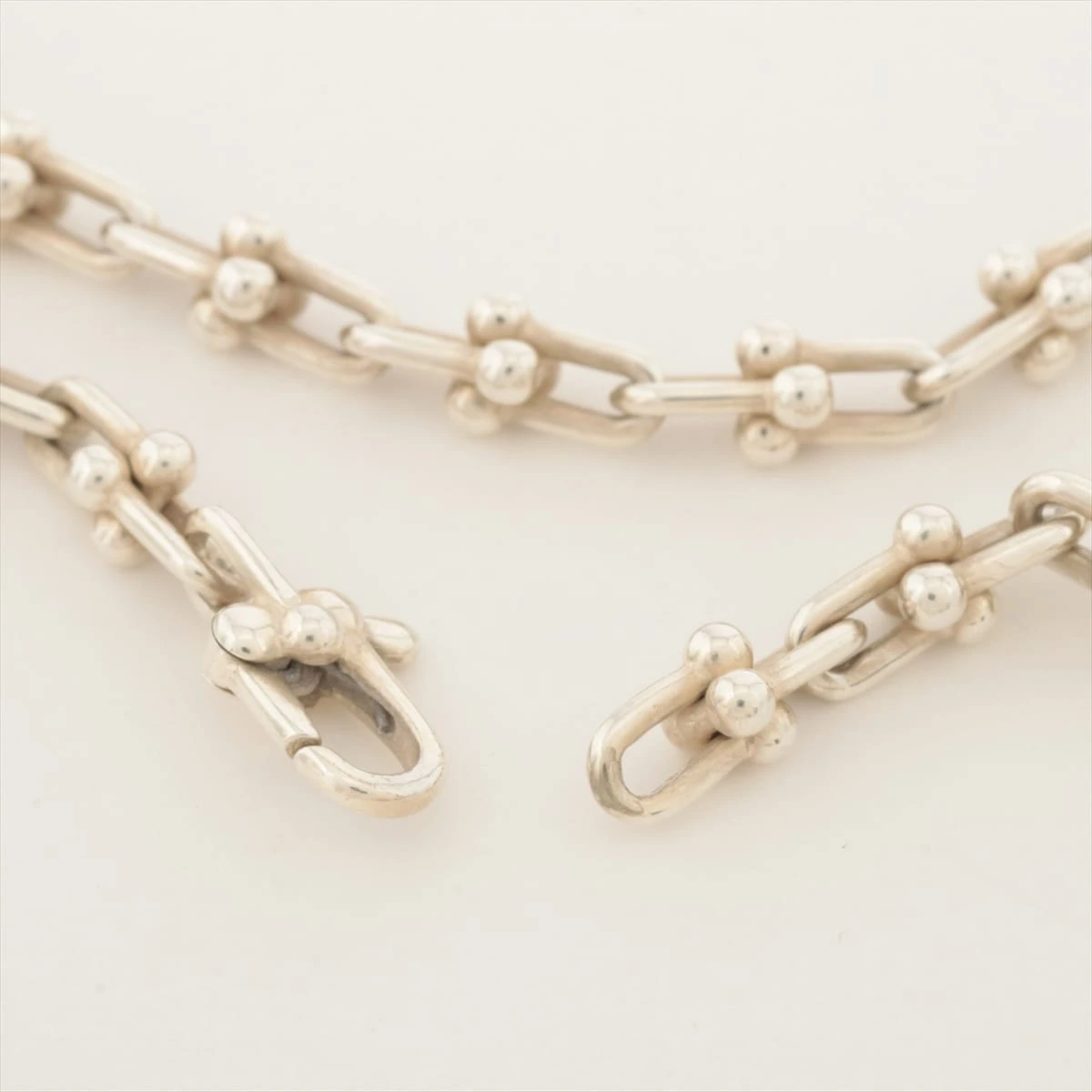 【美品】Tiffany マイクロリンク　ブレスレット　925 ティファニー ハードウェア リンク ブレスレット スターリングシルバー