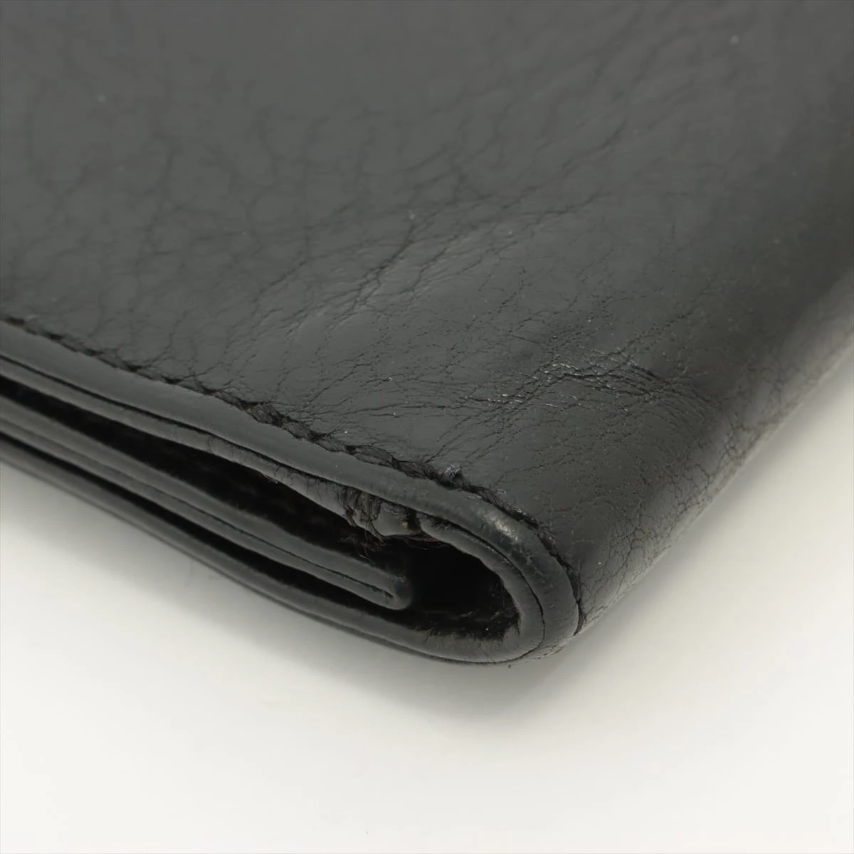 クロムハーツ 1ジップクロスボタンレザーウォレット ブラック クロムハーツ1ジップクロスボタンレザーウォレットブラック