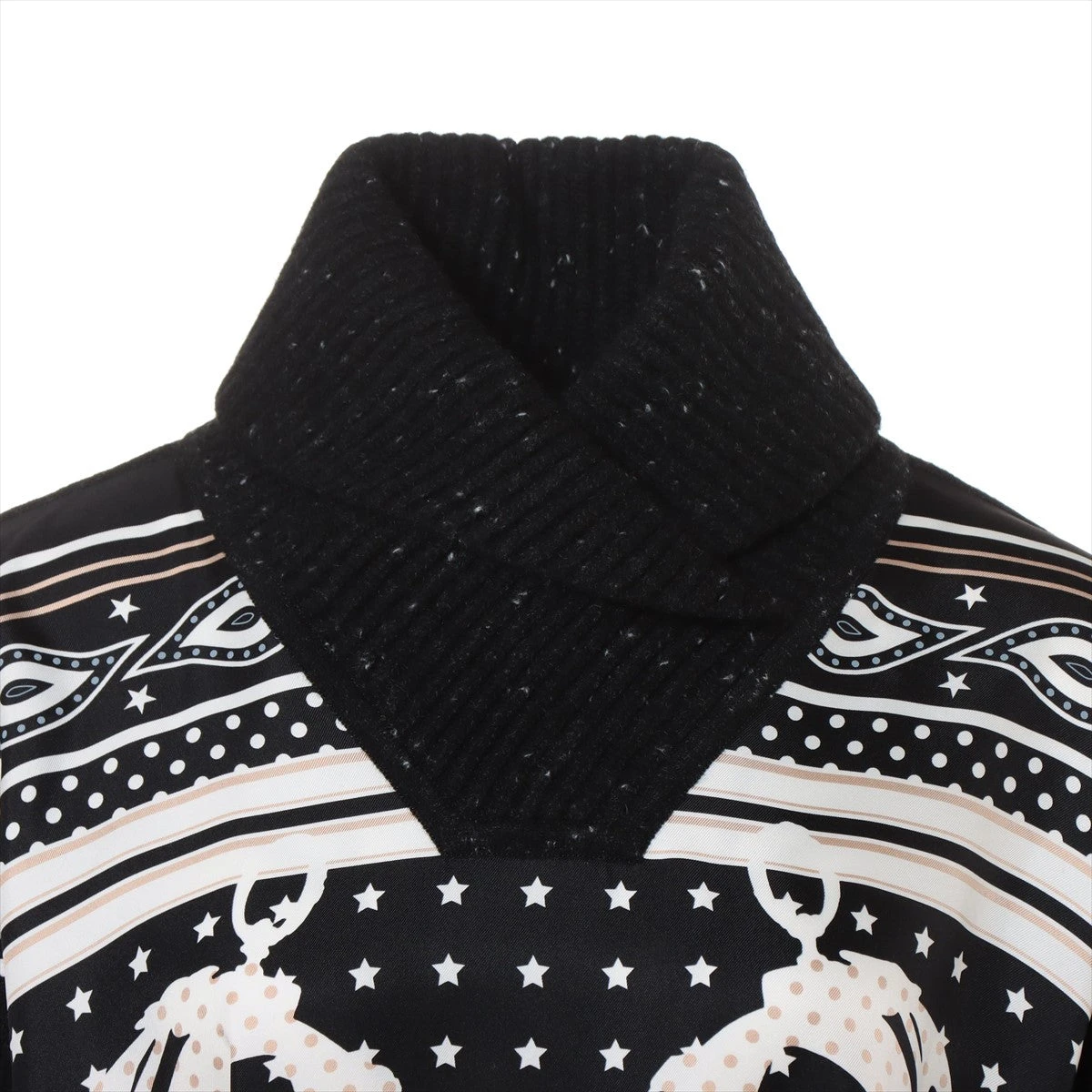 エルメス　カシミヤシルクニットワンピース　38 エルメス ウール×シルク×カシミヤ ニットワンピース 38
