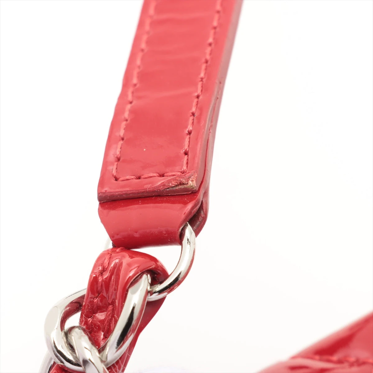 CHANEL/シャネル■マドモアゼル チェーンショルダーバッグ マトラッセ■赤 シャネル マトラッセ レザー チェーンショルダーバッグ