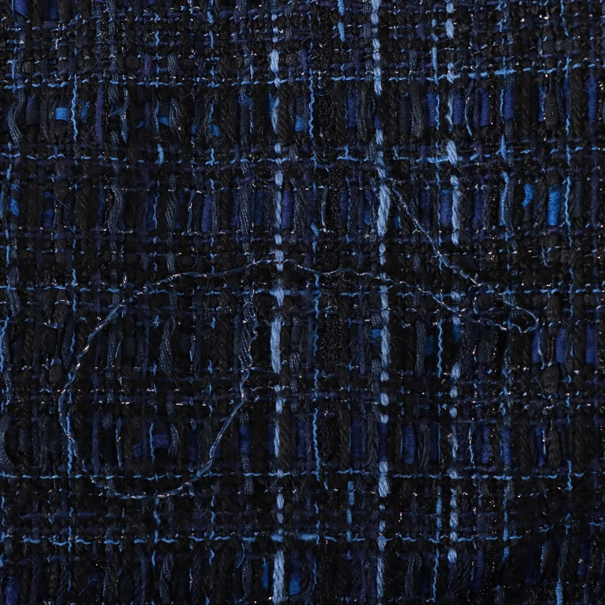 希少ヴィンテージ　ココシャネル　ボタン　シルク　ワンピース　ブラック XL 高級 CHANEL シャネル ヴィンテージ 手書きタグ ウール シルク