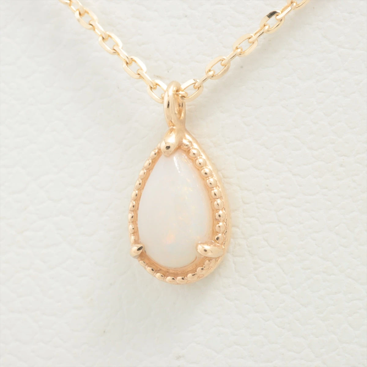 アガット オパール ネックレス K10(YG) 0.8g A1849338｜中古