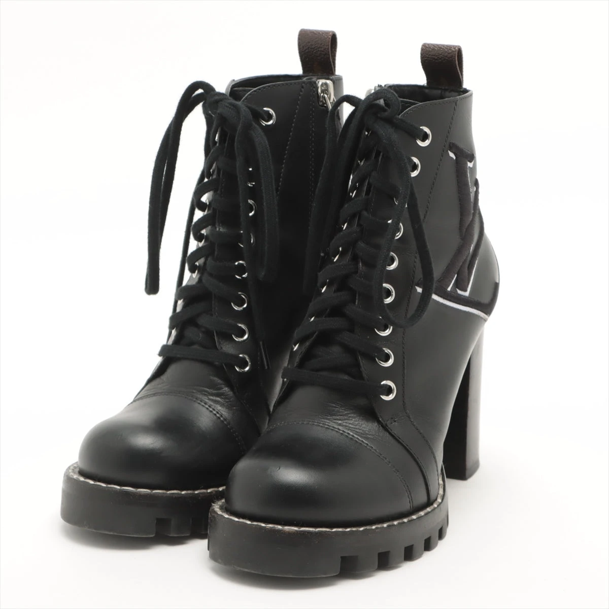 LV ルイヴィトン スタートレイル アンクルブーツ 35.5 モノグラム22.5