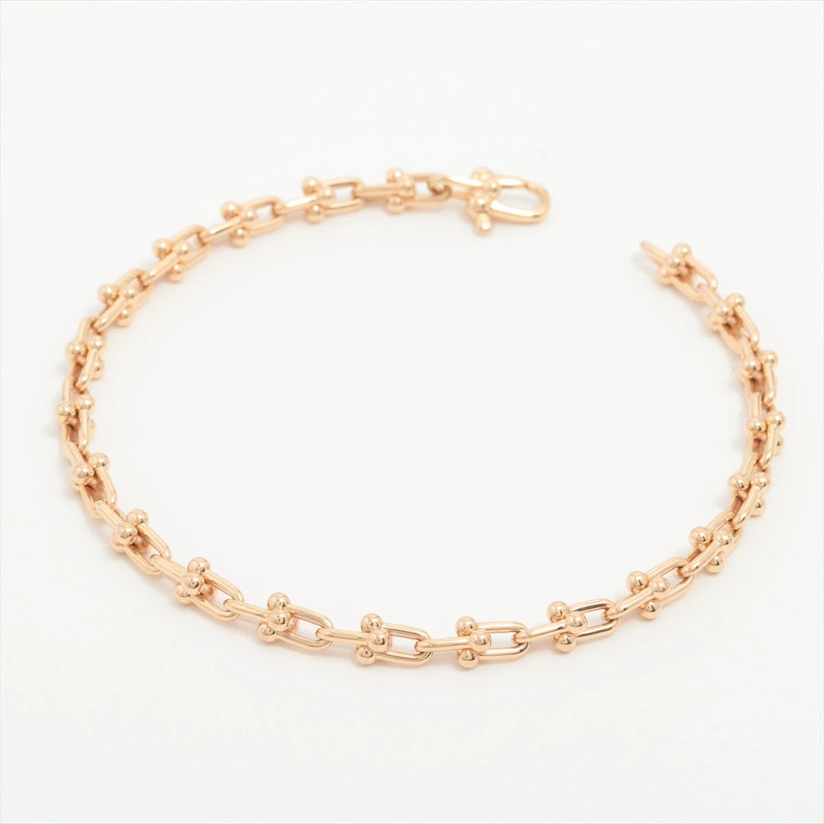 ティファニー ハードウェア マイクロリンク ブレスレット 750(PG) 10.4  