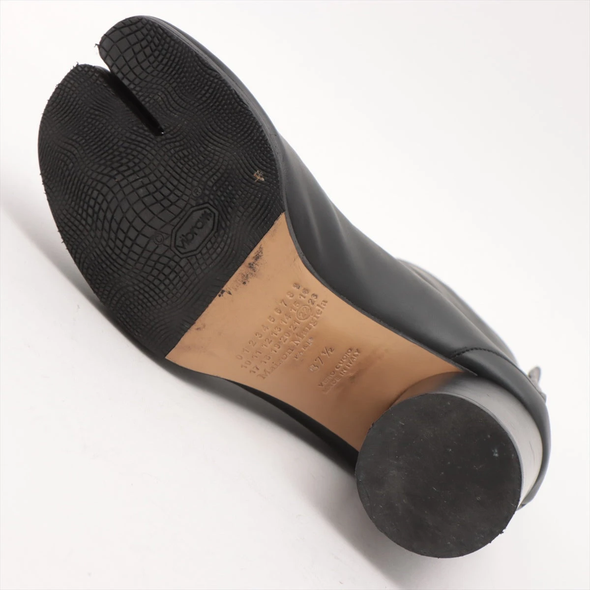 メゾンマルジェラ TABI 19SS レザー ブーツ 37 1/2 レディース