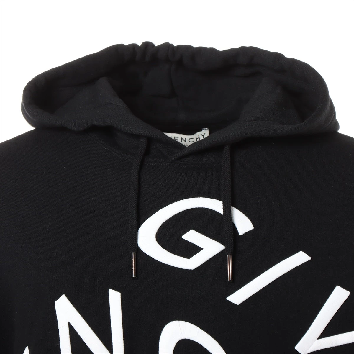 ジバンシィ ブラックコットンパーカー GIVENCHY(ジバンシィ) / パーカー/XL/コットン | 古着の販売
