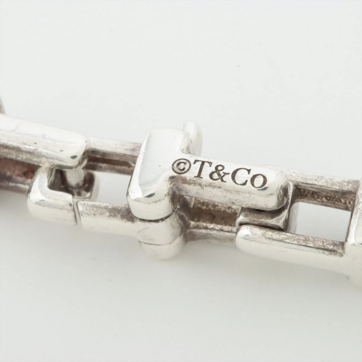 ティファニー Tナロー チェーン ブレスレット 925 13.2g シルバー