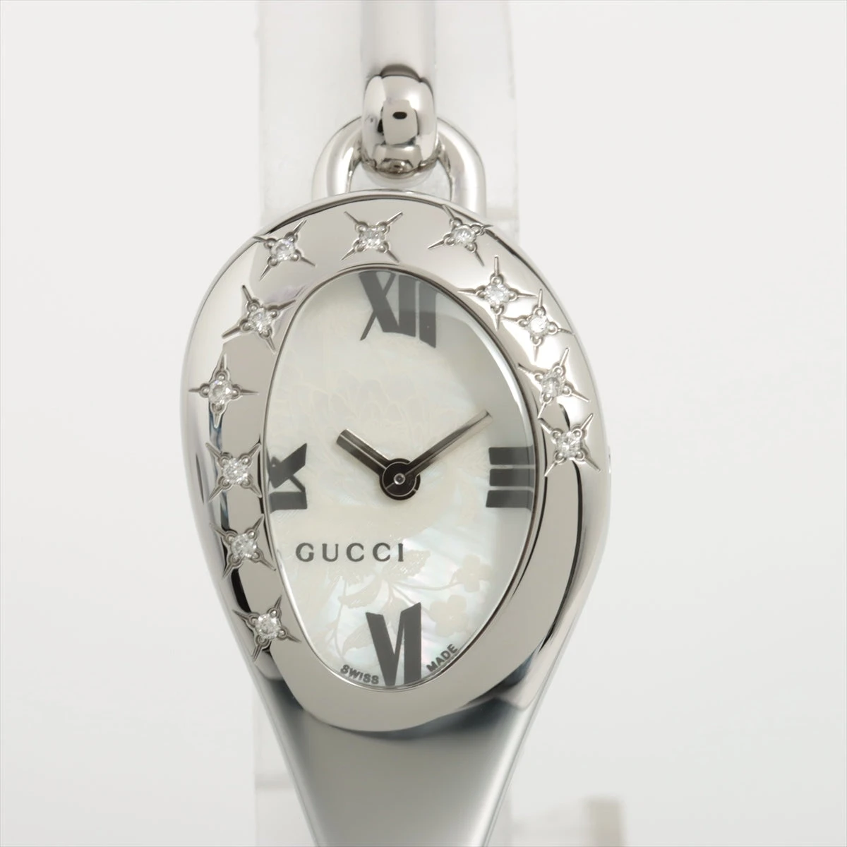 グッチ ホースビット フローラ 103 SS QZ シェル文字盤 A1856401