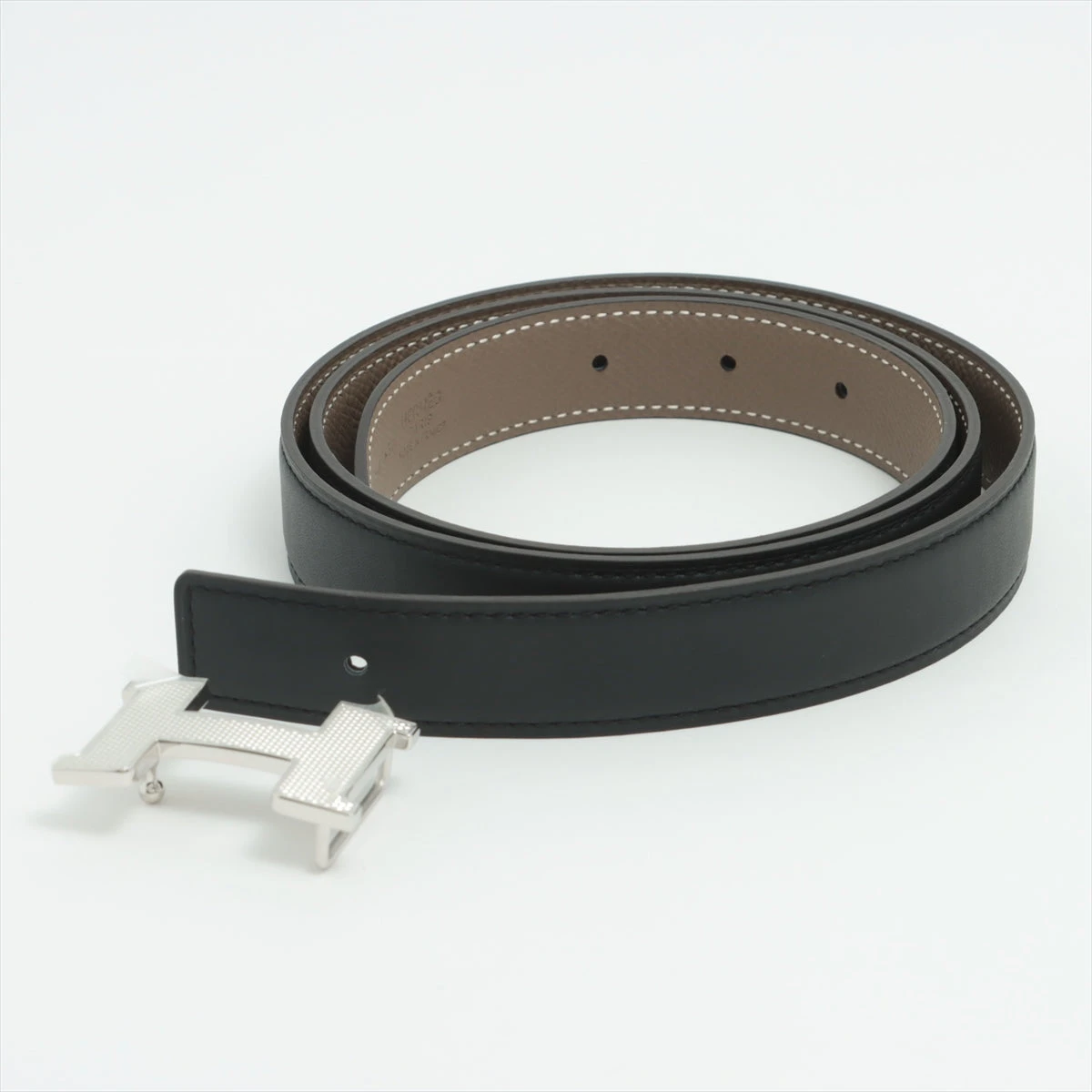 −4000円中!!!　HERMES エルメス ベルト ギョーシェ 楽天市場】【未使用品】 エルメス Hベルト Hギヨシェ 95cm