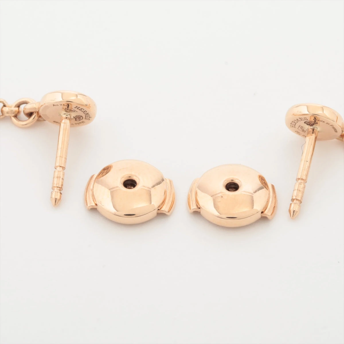 エルメス ケリークロシェット ピアス 750(PG) 9.0g A1814059