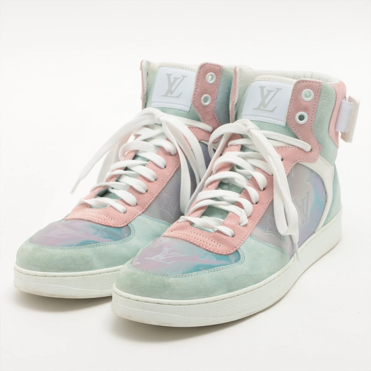 ルイヴィトン LV リヴォリ・ライン モノグラムハイカットスニーカー  