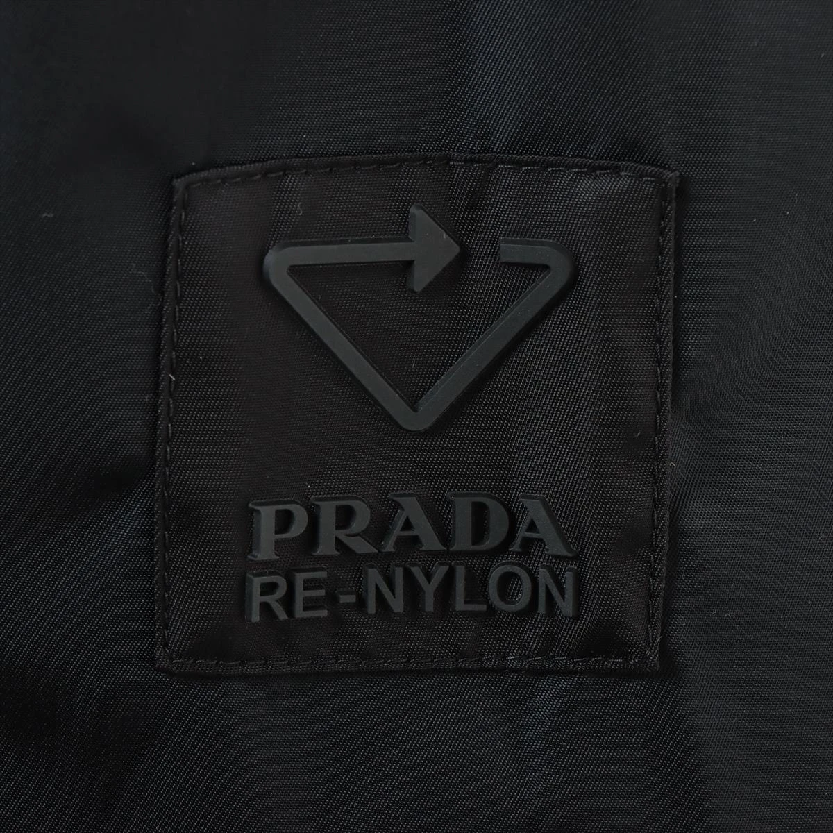 PRADA Re Nylon ギャバジン ワンピース トライアングルロゴ 36