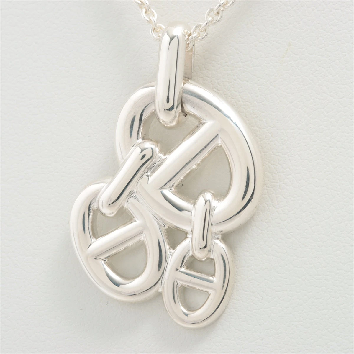 エルメス シェーヌダンクル ネックレス 925 13.1g シルバー A1861074