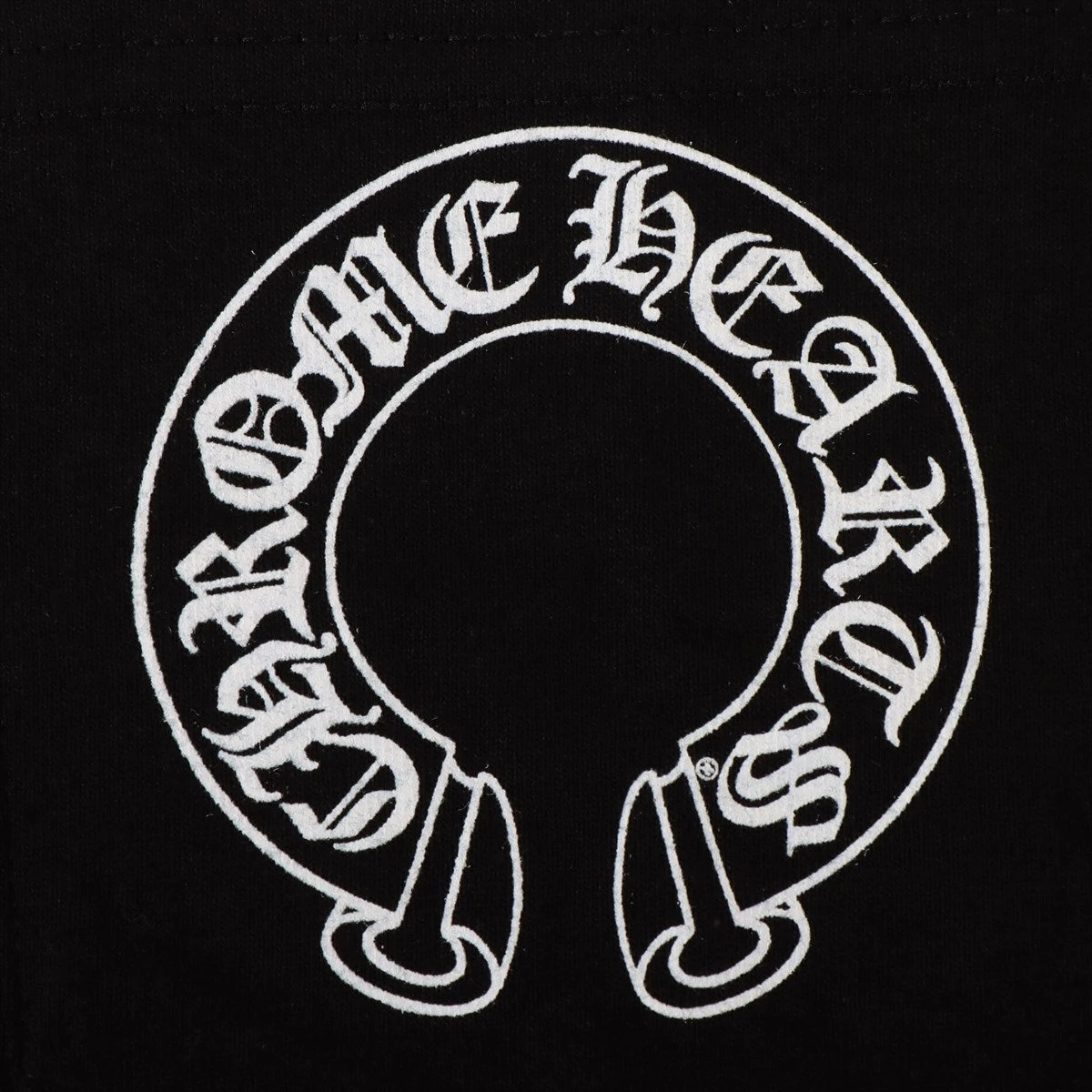 クロムハーツのTシャツ クロムハーツ Tシャツ コットン L ブラック CHクロスプリント A1862961