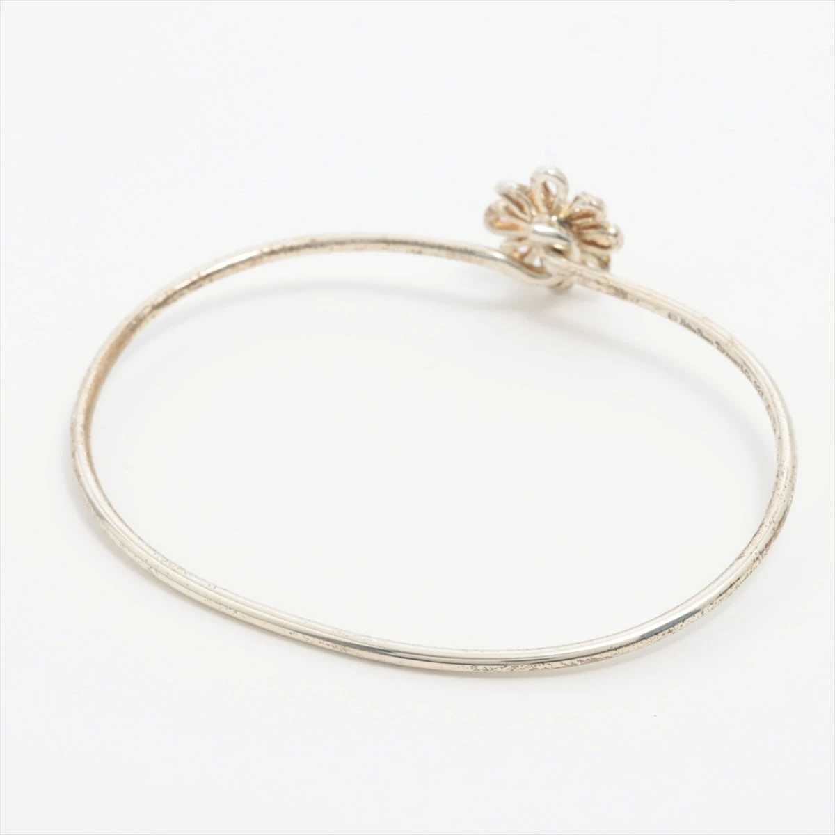 ティファニー Tiffany & Co バングル デイジー ブレスレット　750 Tiffany & Co. - 新品仕上げ済 新同 極美品 ティファニー