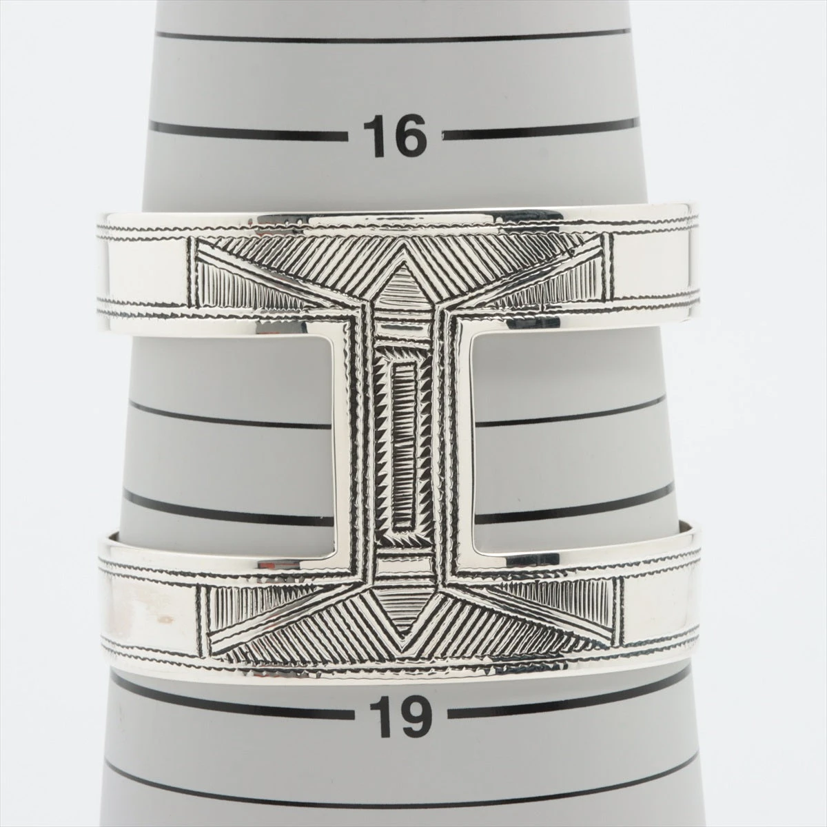 エルメス トゥアレグ バングル 925 60.9g シルバー A1868731