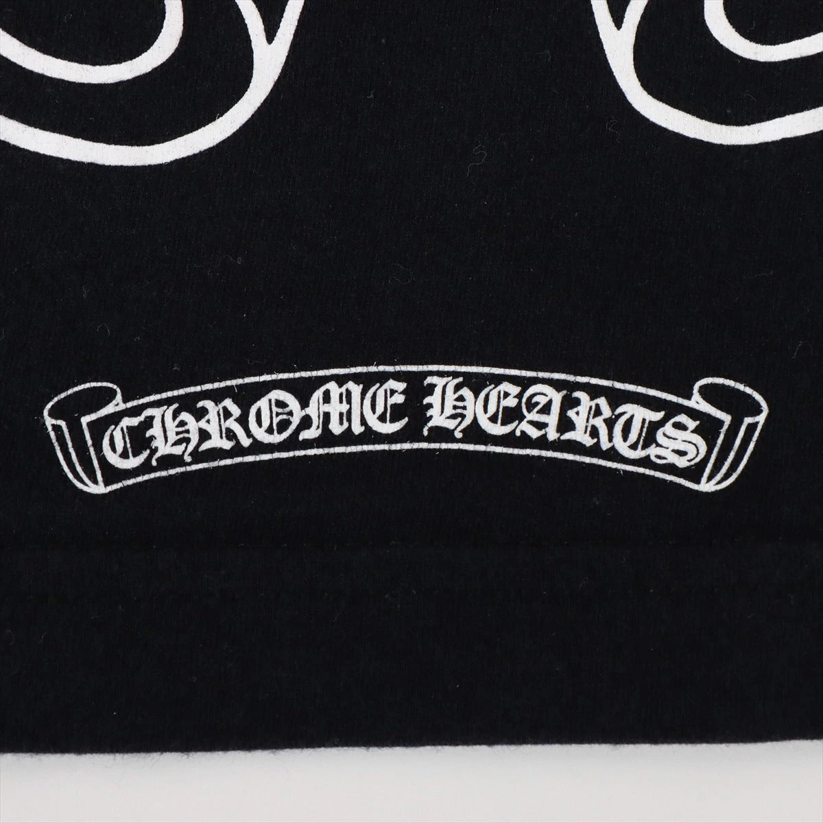 クロムハーツ ロングTシャツ コットン M ブラック ホースシュー