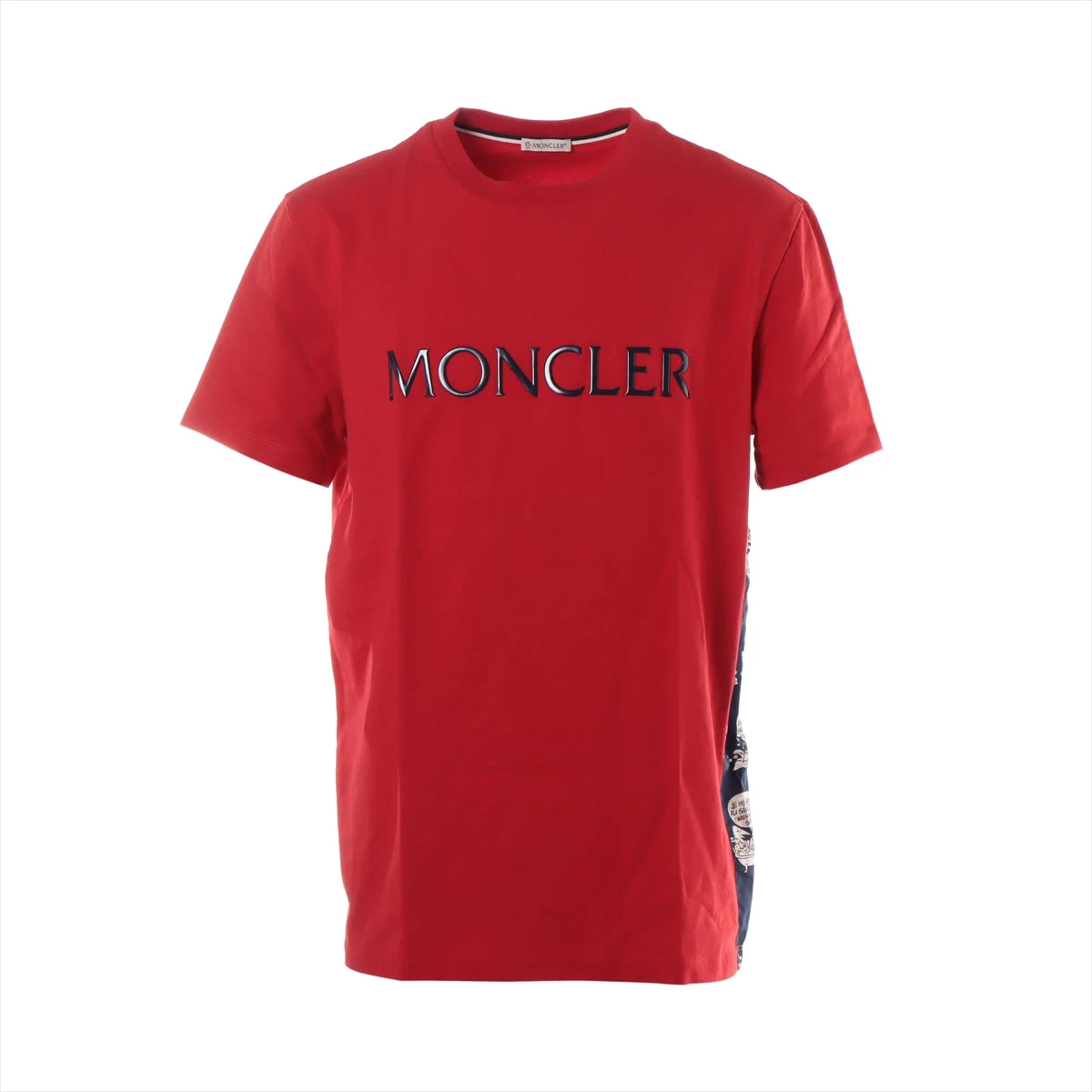 モンクレール 17年 コットン Tシャツ XL メンズ レッド D10918026250 
