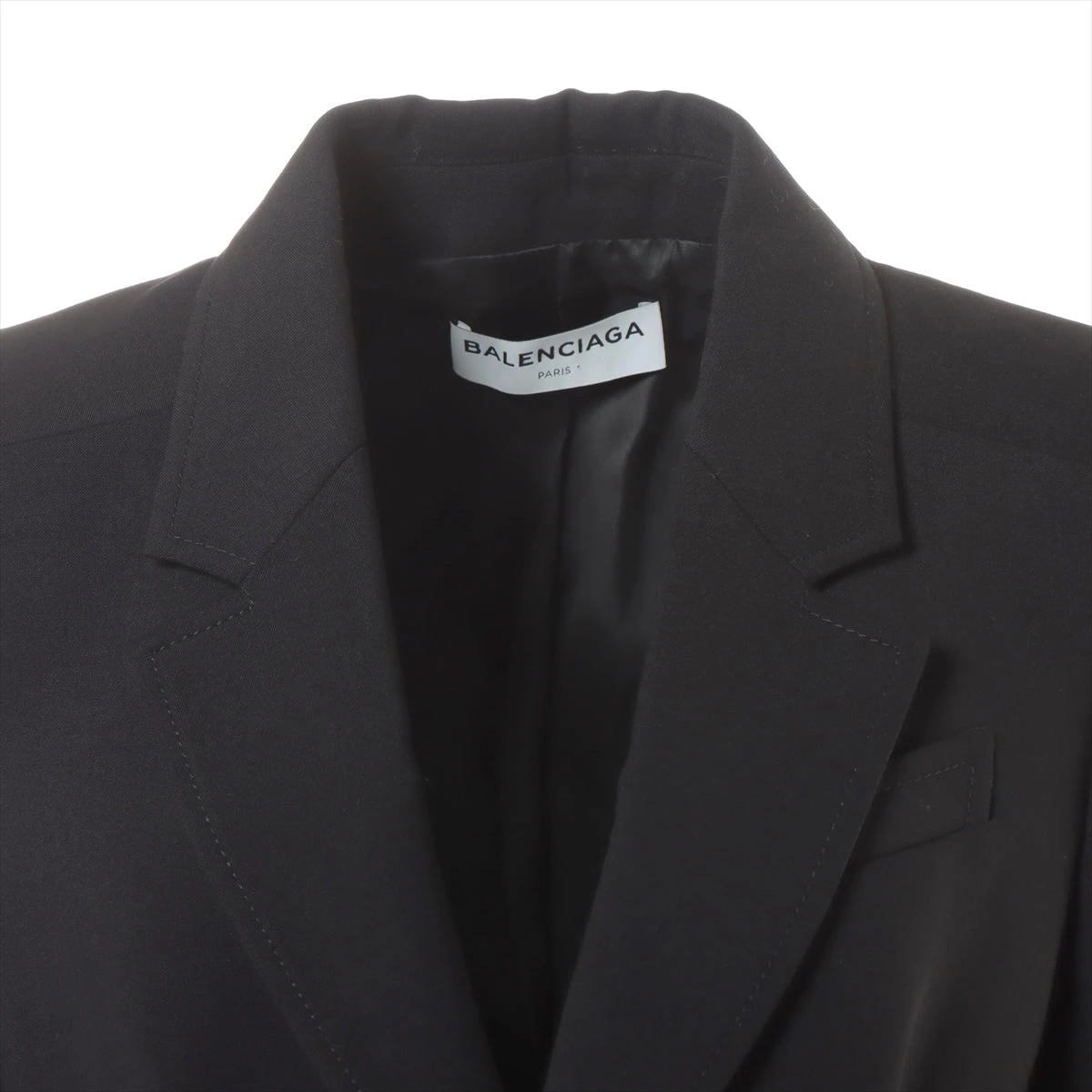 [BALENCIAGA] アワーグラス ジャケット Balenciaga アワーグラス デニムジャケット | ブルー | FARFETCH JP